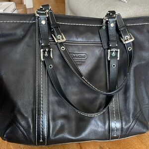 Coach black purse